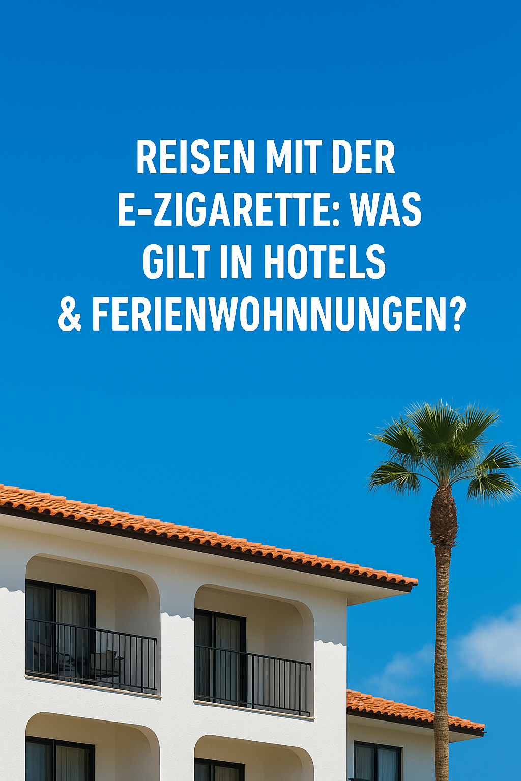 E-Zigarette im Hotel: Regeln & Tipps für Urlauber