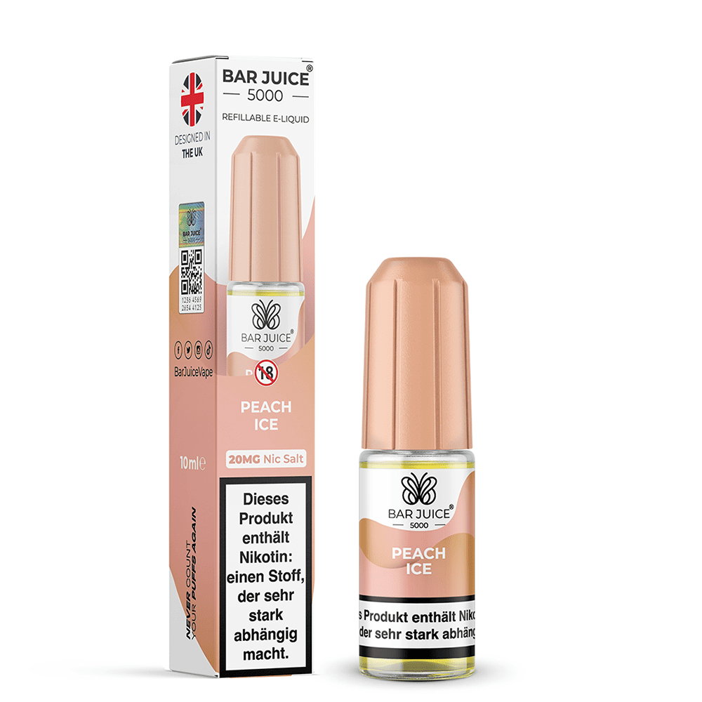 Bar Juice Nikotinsalz Peach Ice Liquid