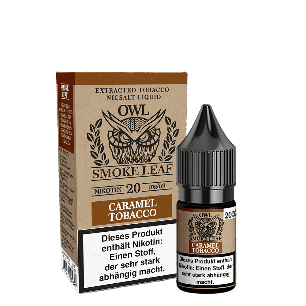 Liquid Caramel Tobacco - OWL Smoke Leaf Nikotinsalz