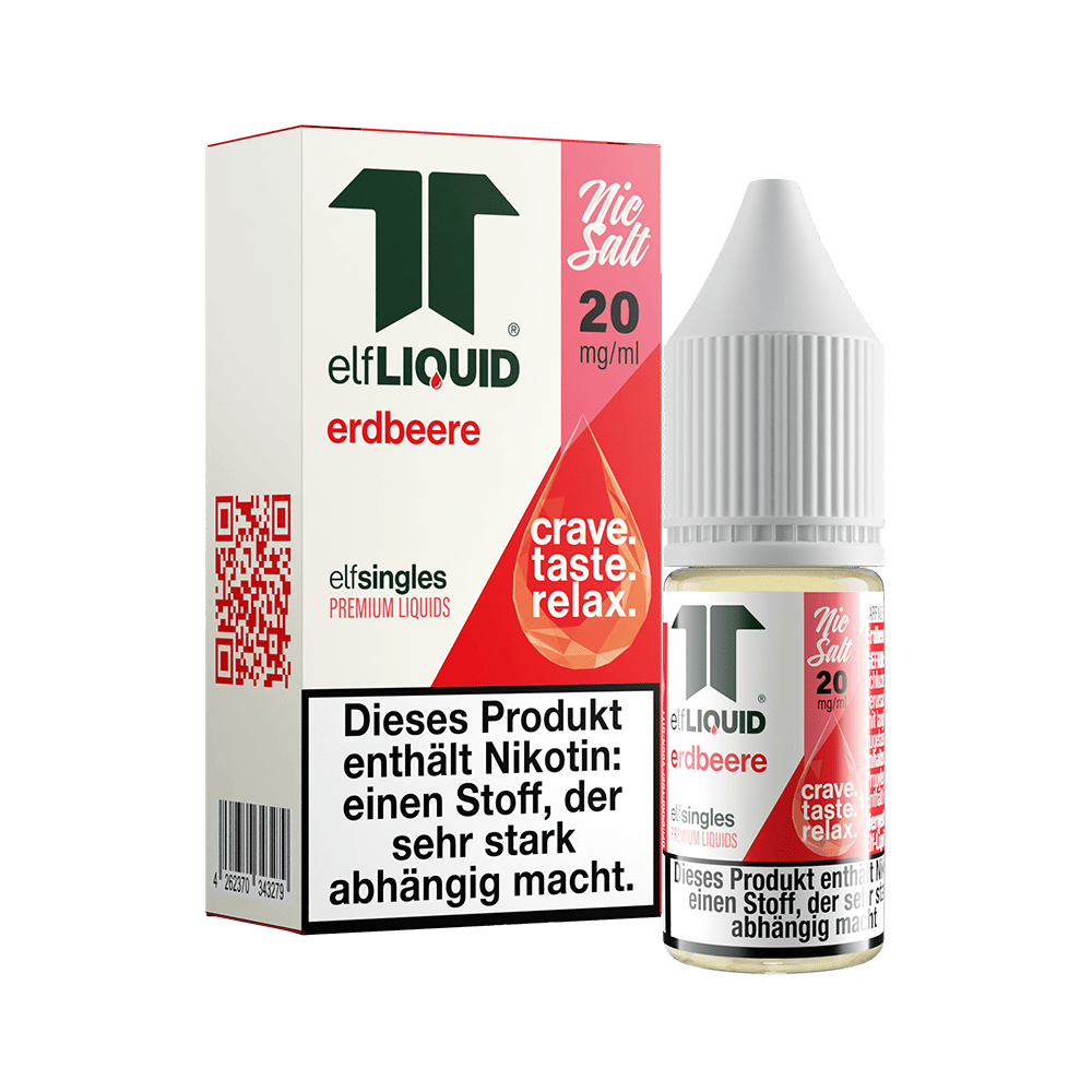 Elf-Liquid - Erdbeere - Nikotinsalz Liquid