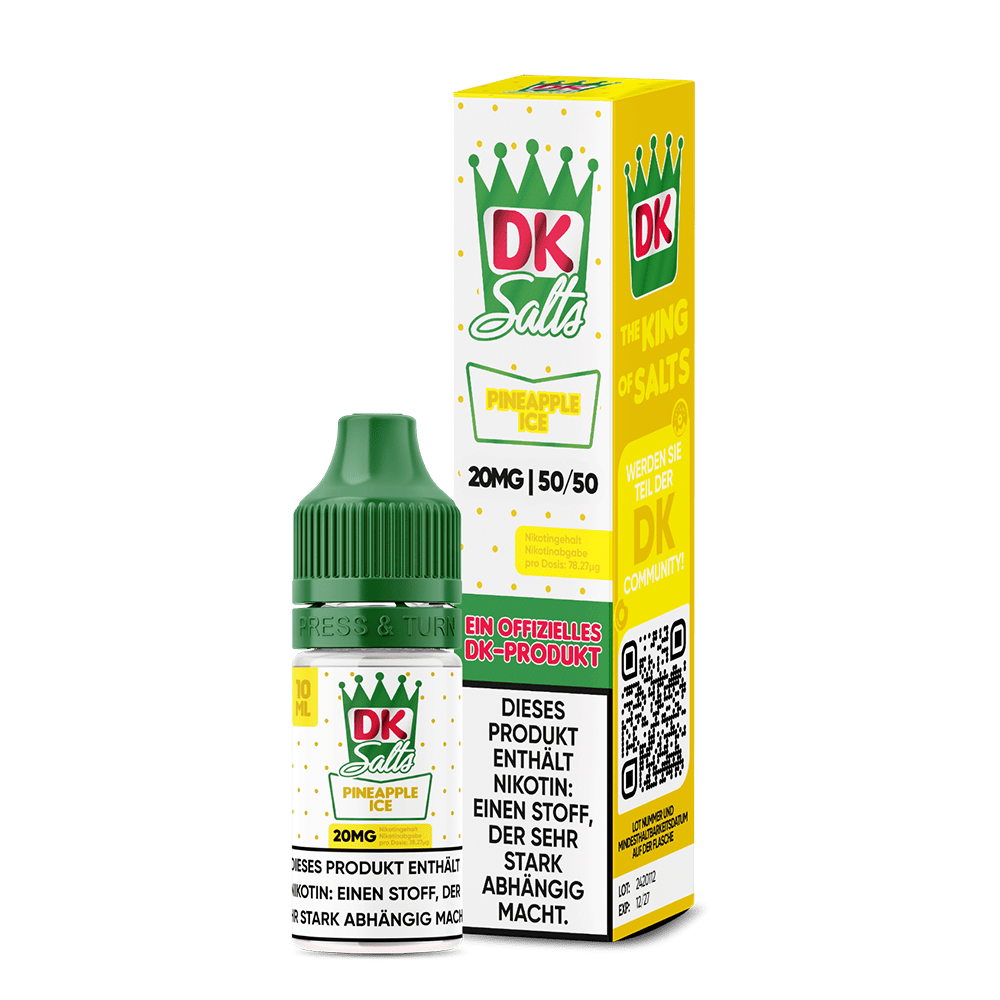 DK Salts Nikotinsalz Pineapple Ice 10ml