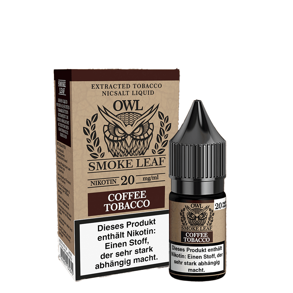 Liquid Coffee Tobacco - OWL Smoke Leaf Nikotinsalz
