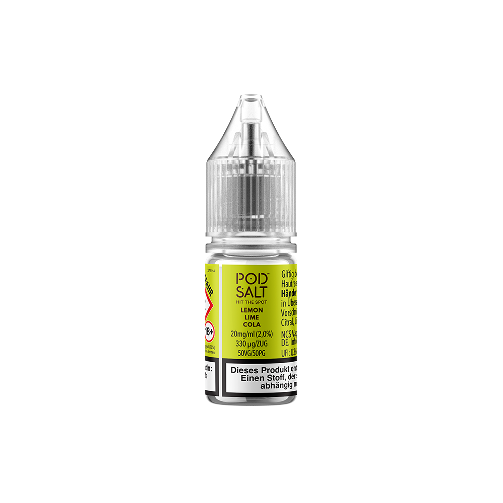 Liquid Lemon Lime Cola - Pod Salt Xtra Nikotinsalz