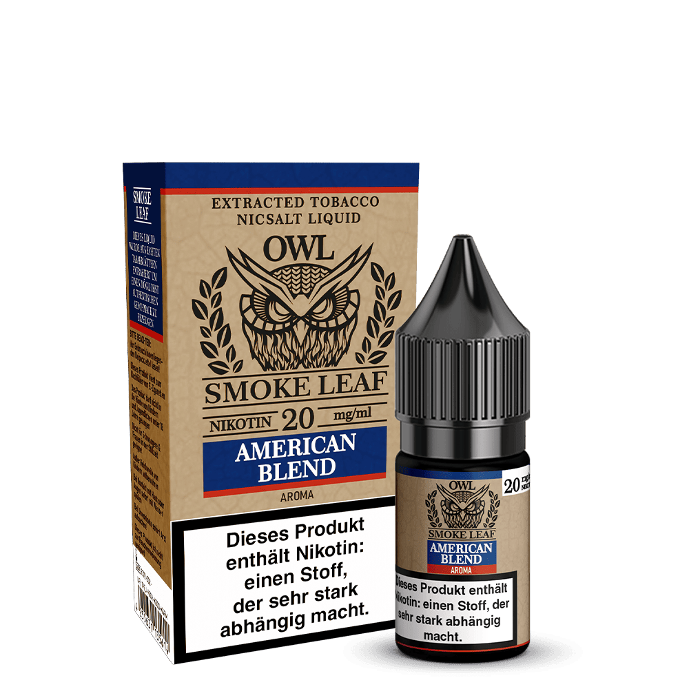 OWL Smoke Leaf Nikotinsalz Liquid - American Blend Tobacco