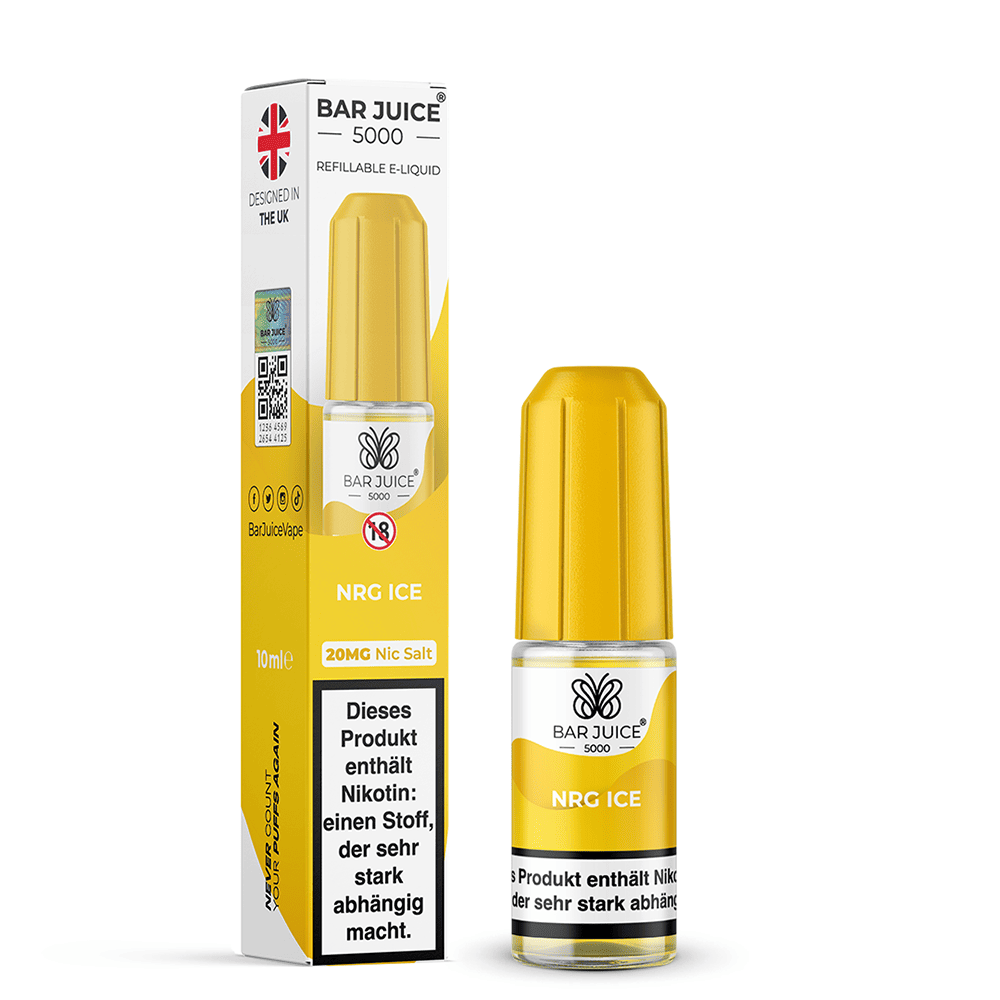 Bar Juice Nikotinsalz NRG Ice Liquid