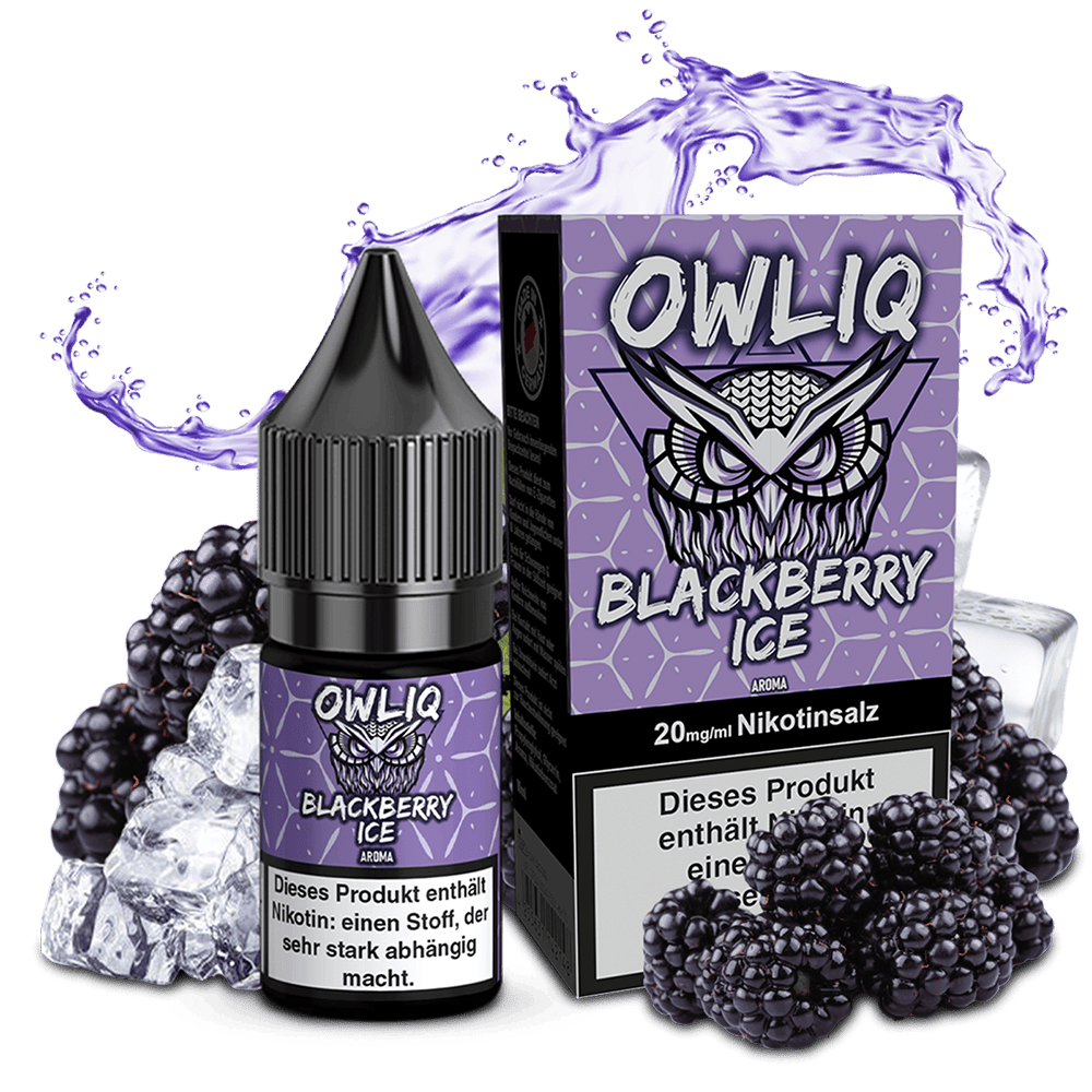 Liquid Blackberry Ice - OWLIQ Nikotinsalz