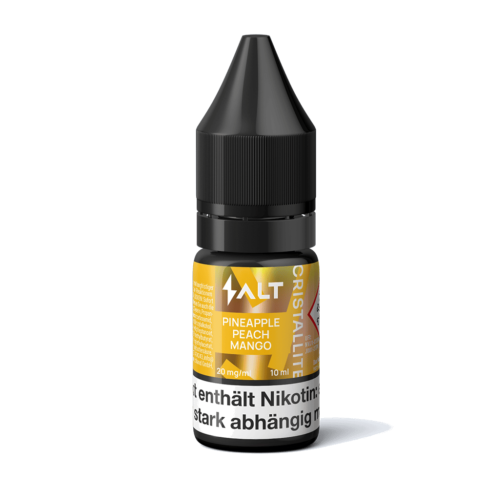 SALT Cristallite Nikotinsalz Pineapple Peach Mango 10ml 20mg
