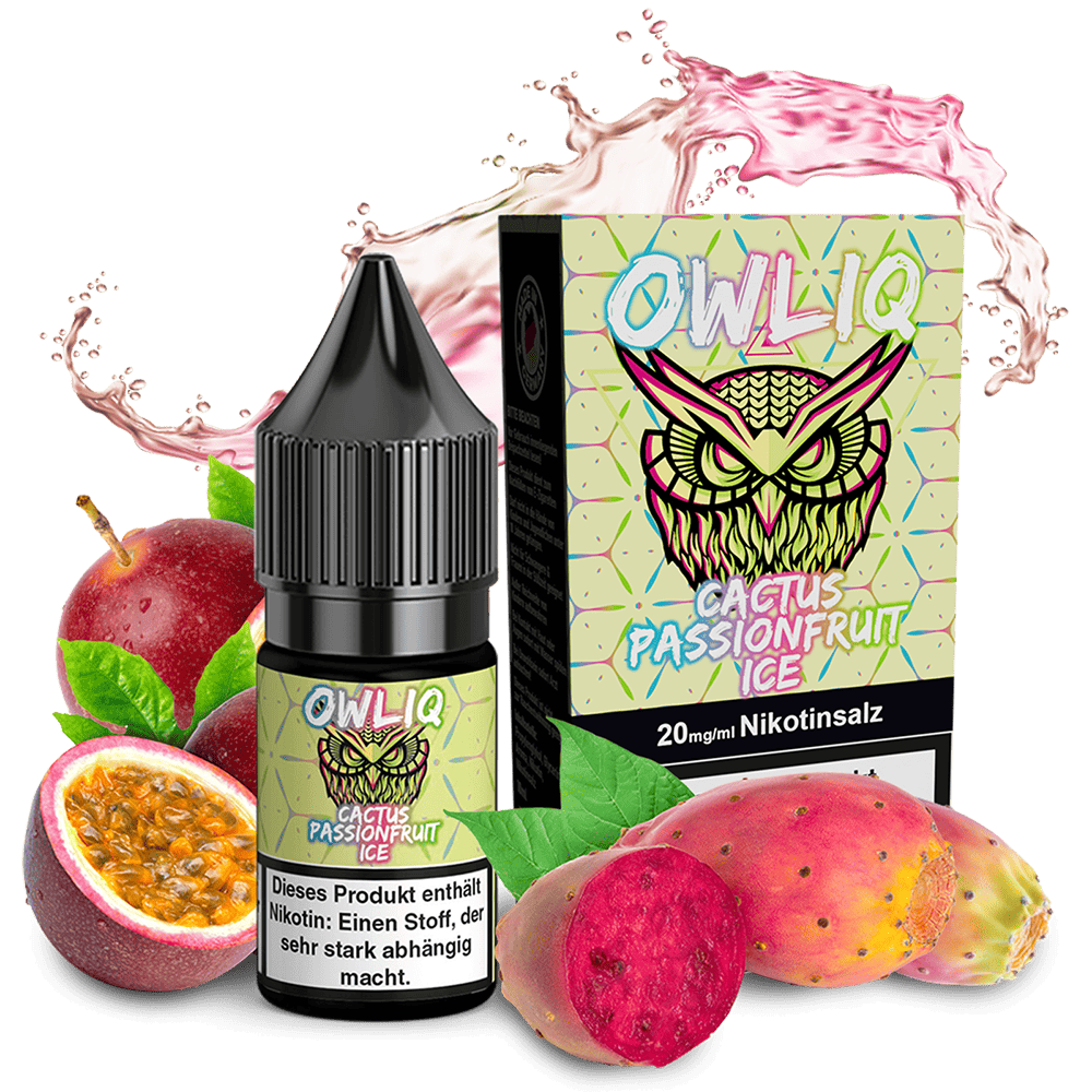 Liquid Cactus Passionsfrucht Ice - OWLIQ Nikotinsalz
