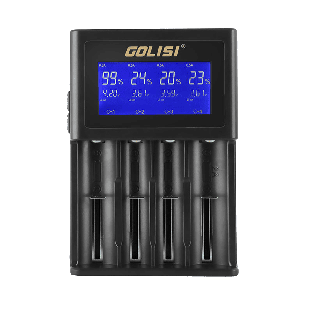 Golisi Smart S4 Ladegerät 4-Schacht /2A