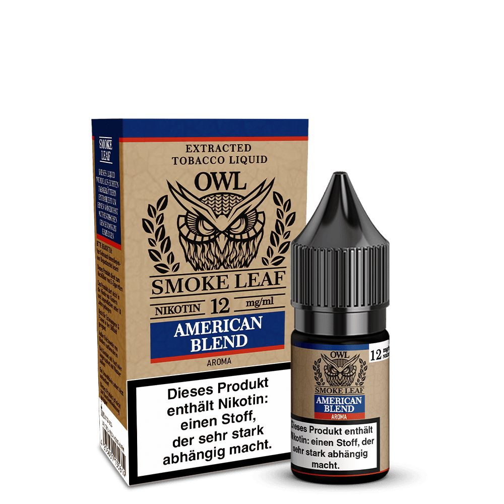 OWL Smoke Leaf Liquid - American Blend Tobacco