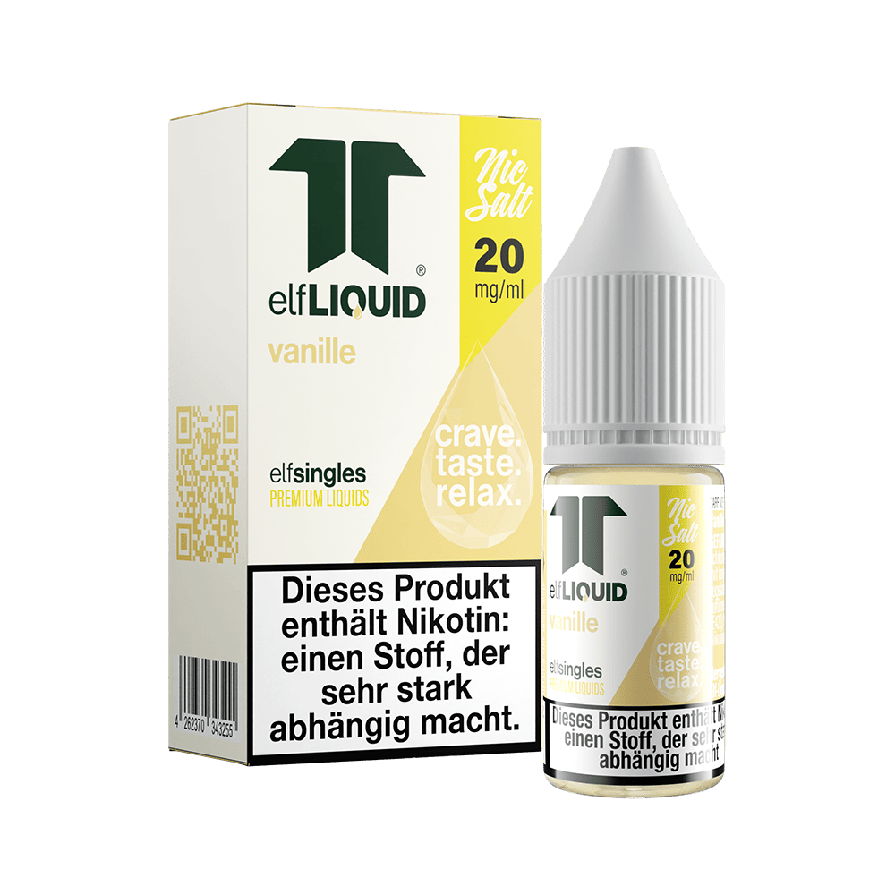Elf-Liquid - Vanille - Nikotinsalz Liquid