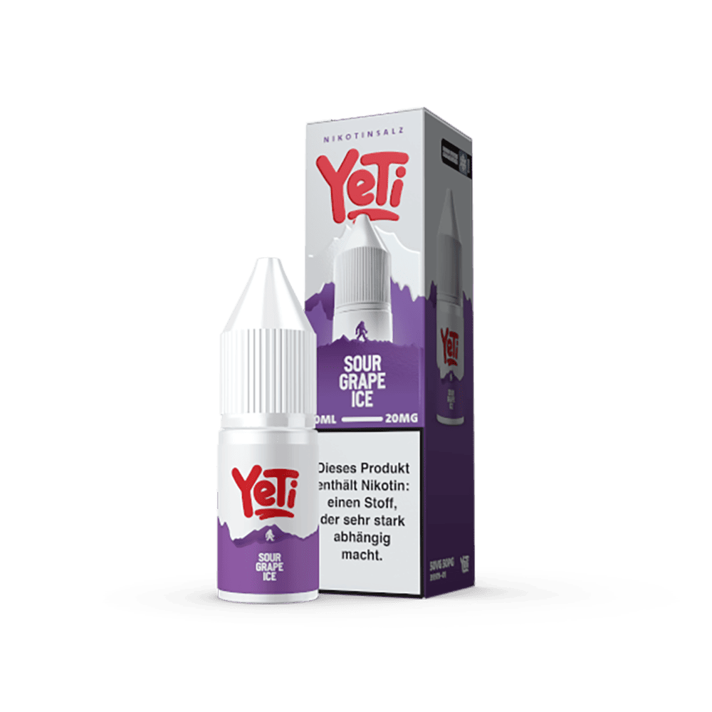 Liquid Sour Grape Ice - Yeti Summit Nikotinsalz
