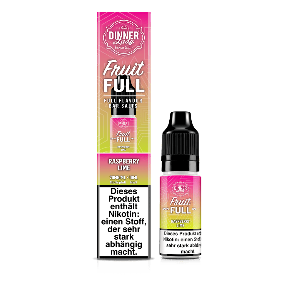 Liquid Raspberry Lime - Dinner Lady Fruit Full Nikotinsalz