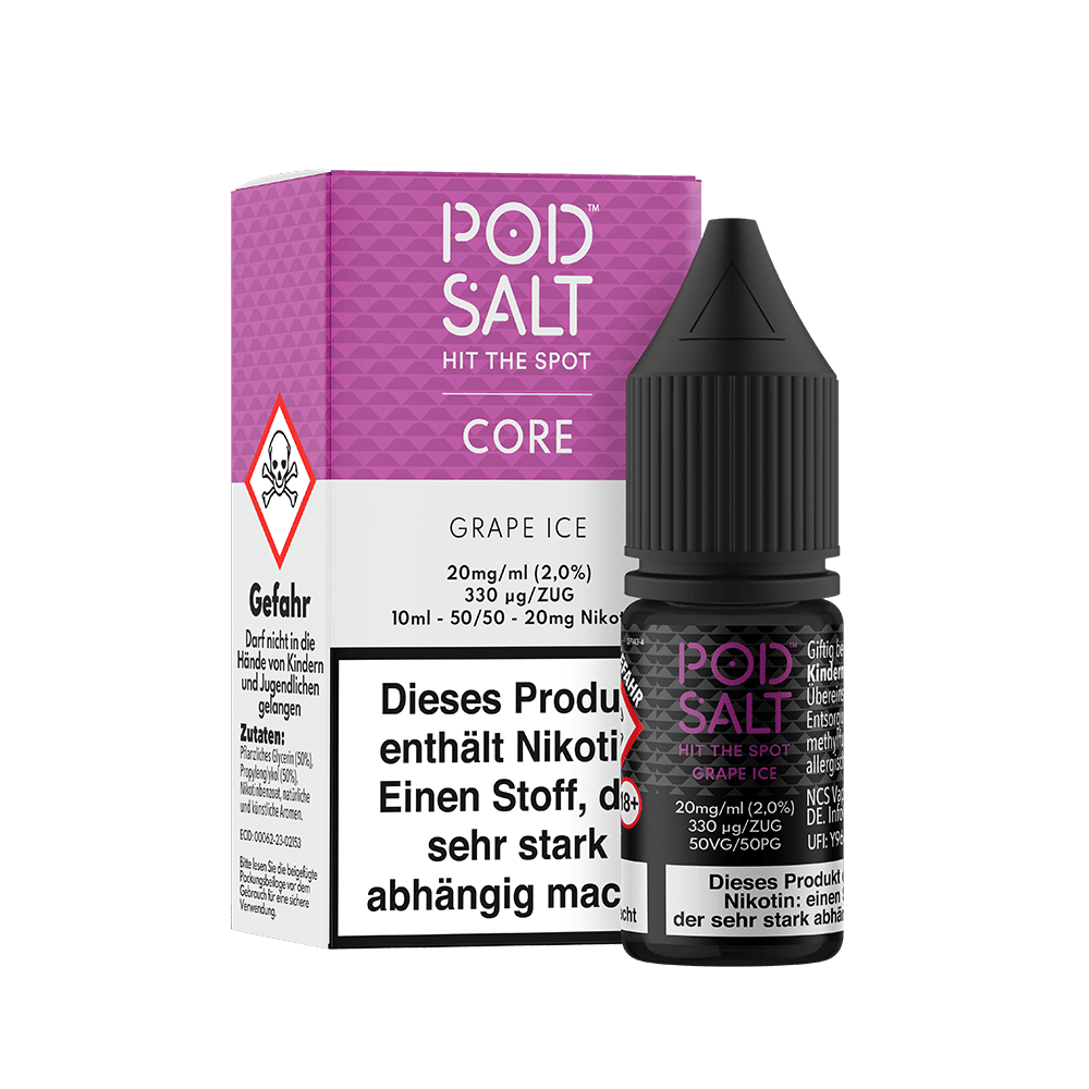 Liquid Grape Ice - Pod Salt Core Nikotinsalz