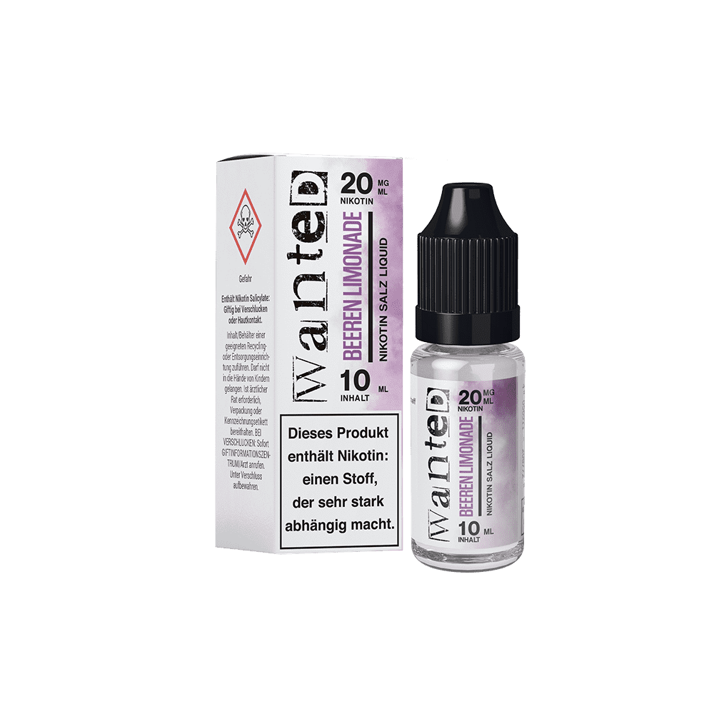 Liquid Beeren Limonade - Wanted Overdosed Nikotinsalz