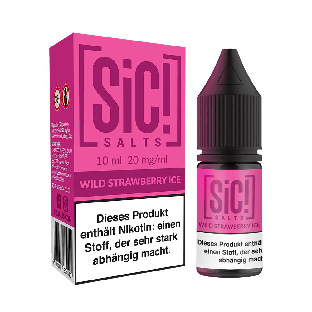 Liquid Wild Strawberry Ice SIC Nikotinsalz
