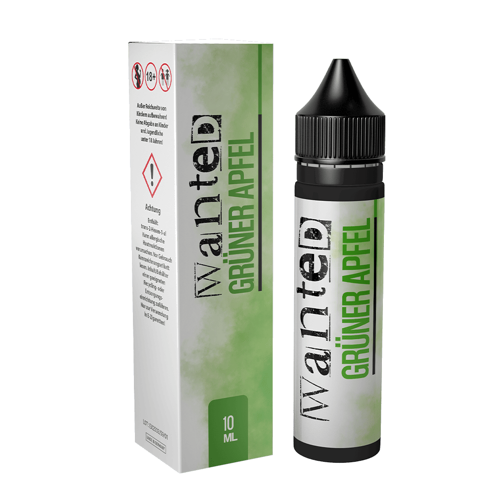 Wanted Aroma Grüner Apfel - 10ml