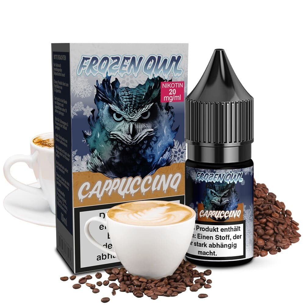 Liquid Cappuccino - Frozen OWL Nikotinsalz