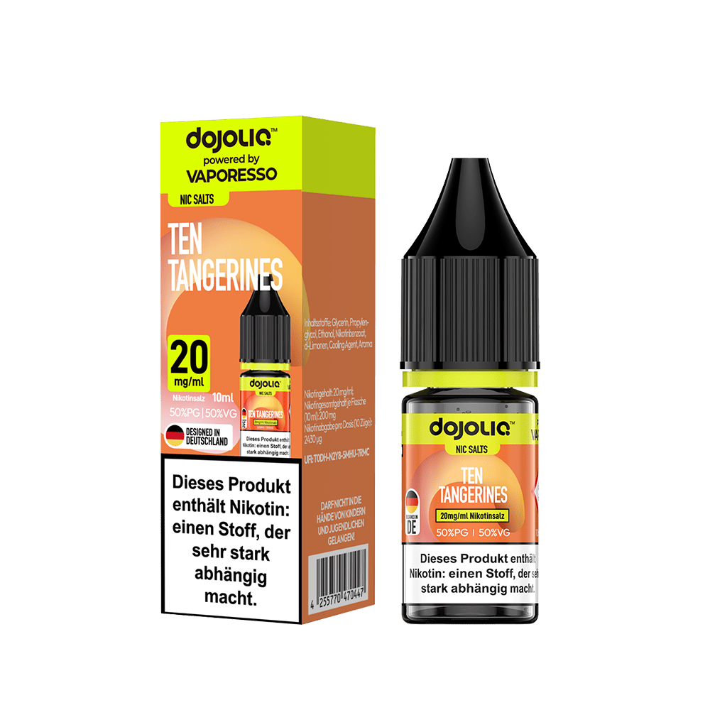 Dojoliq Nikotinsalz Ten Tangerines Liquid
