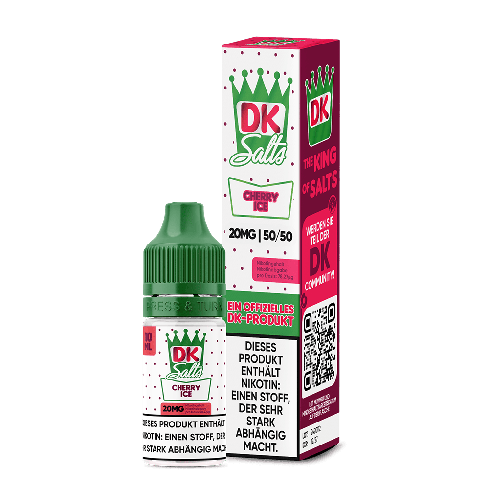 DK Salts Nikotinsalz Cherry Ice 10ml