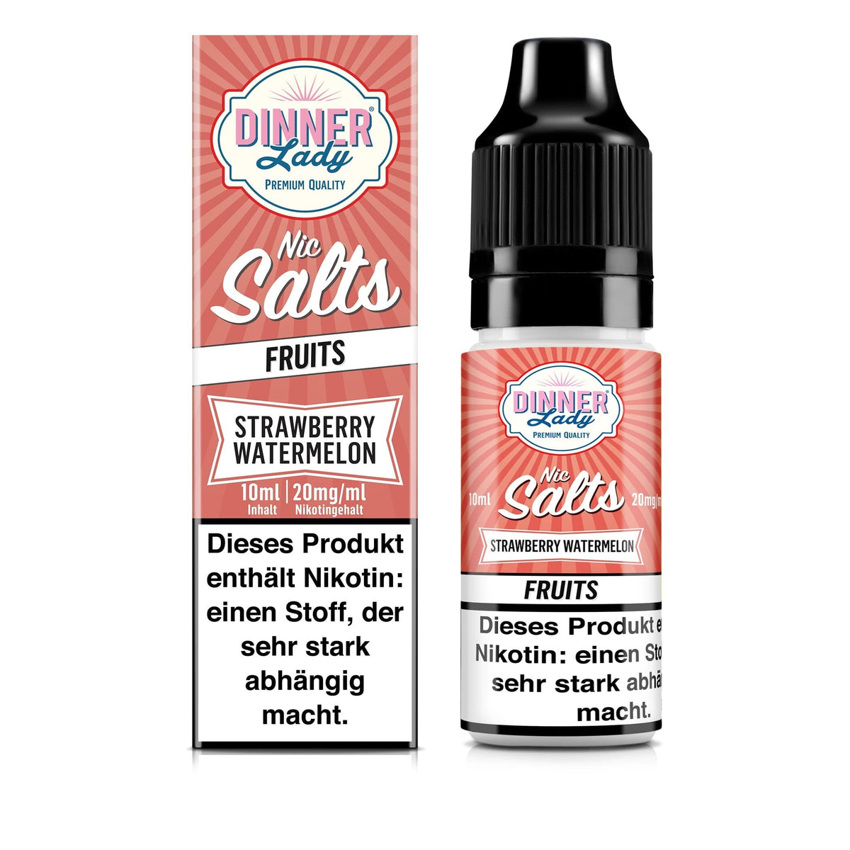 Liquid Strawberry Watermelon - Dinner Lady Nikotinsalz