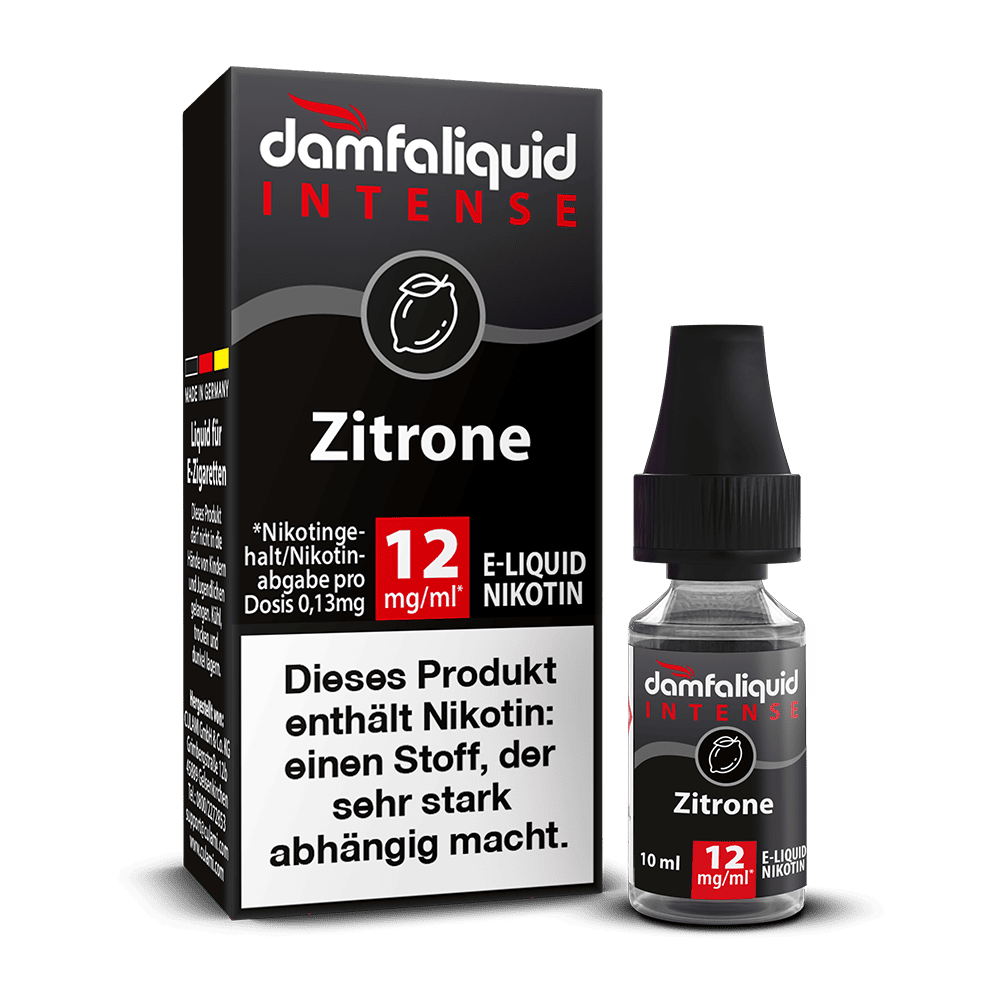 damfaliquid Zitrone INTENSE