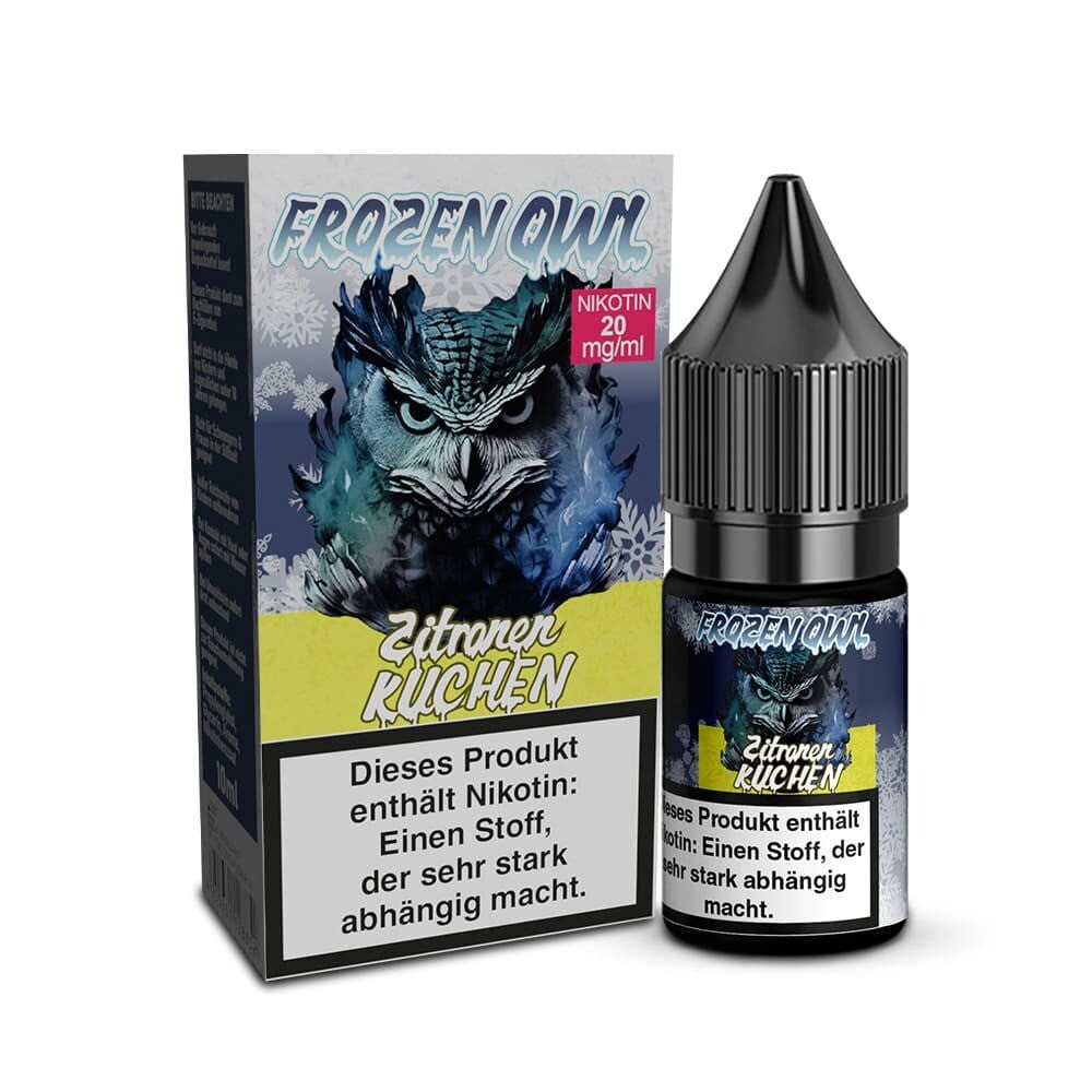 Liquid Zitronenkuchen - Frozen OWL Nikotinsalz