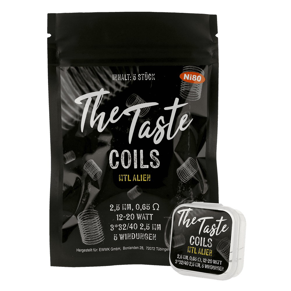 The Taste MTL Alien 0,65 Ohm - Ni80