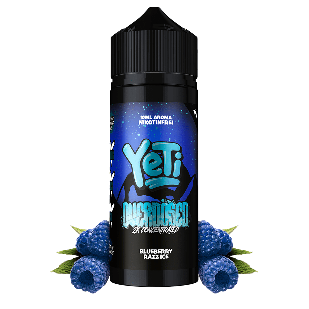 Aroma Blueberry Razz Ice - Yeti Overdosed