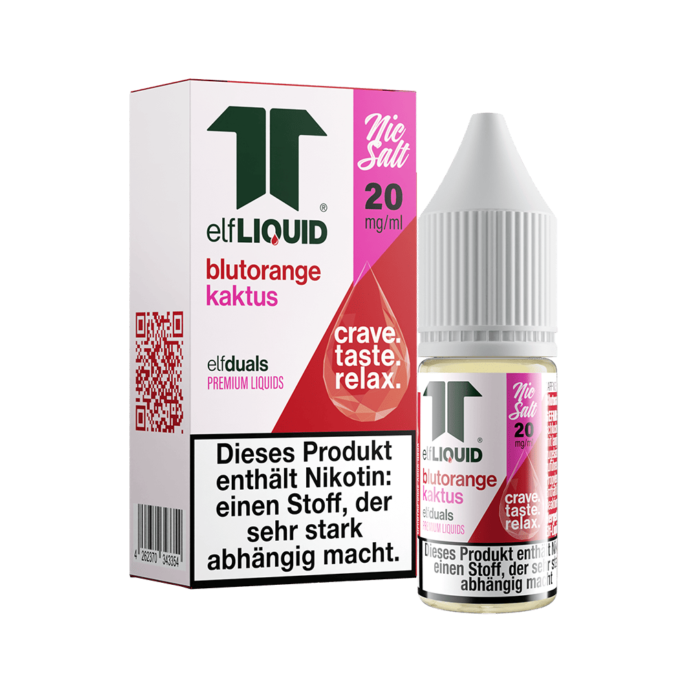 Elf-Liquid - Blutorange Kaktus - Nikotinsalz Liquid