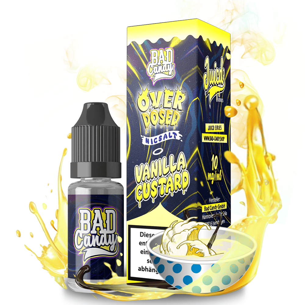 Liquid Vanilla Custard - Bad Candy Nikotinsalz