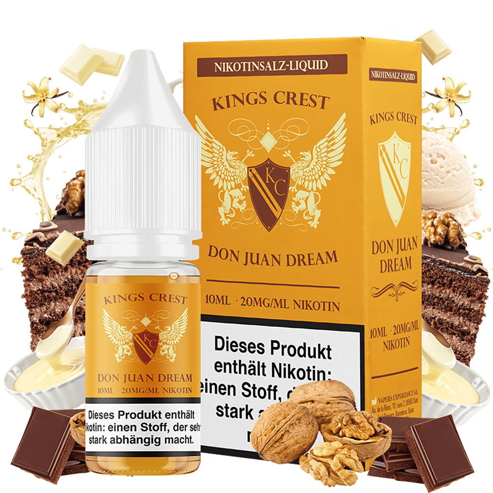 Kings Crest Nikotinsalz - Don Juan Dream - 10ml Liquid
