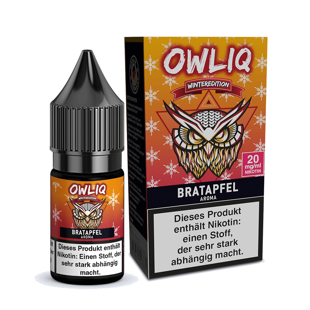 OWLIQ Nikotinsalz Weihnachtsedition - Bratapfel - 20mg
