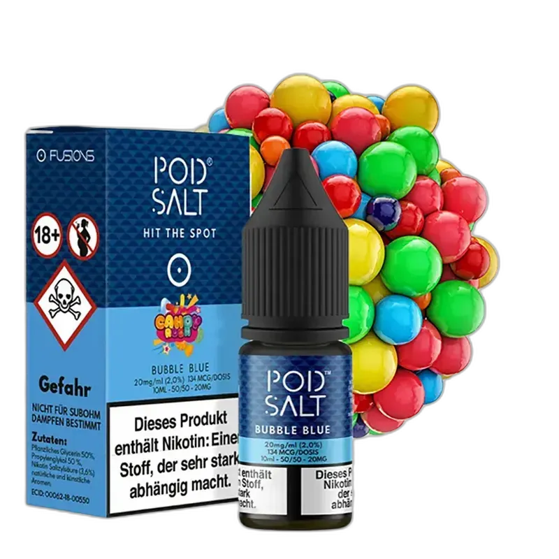 Liquid Bubble Blue - Pod Salt Fusion Nikotinsalz