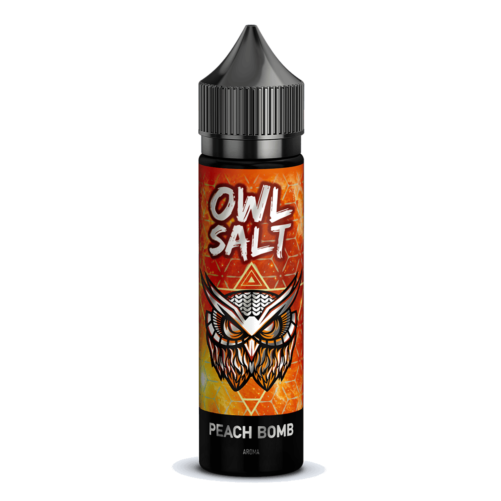 OWL Salt Aroma Longfill - Peach Bomb - 10ml in 60ml Flasche