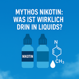 Mythos Nikotin: Was ist wirklich drin in Liquids?
