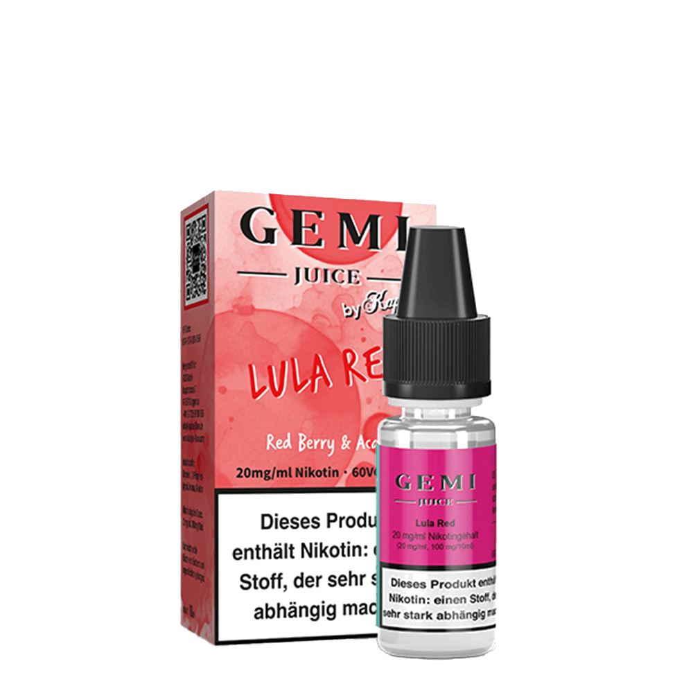 Liquid Lula Red - Gemi Juice Nikotinsalz 20mg