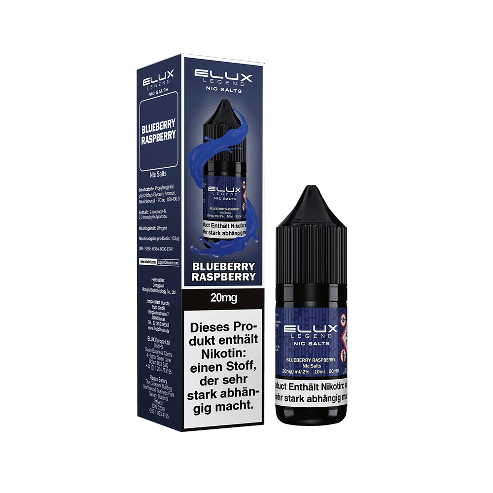 Elux Nikotinsalz Blueberry Raspberry Liquid