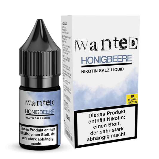 Wanted Overdosed Honigbeere Nikotinsalz-Liquid 10 ml