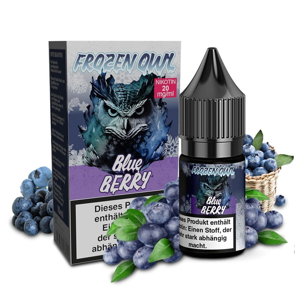 Liquid Blueberry - Frozen OWL Nikotinsalz