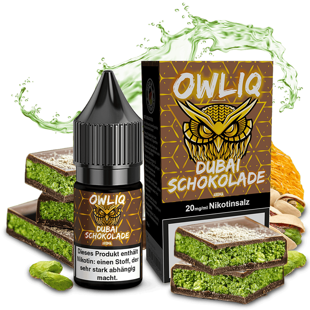 Liquid Dubai Schokolade OWLIQ Nikotinsalz