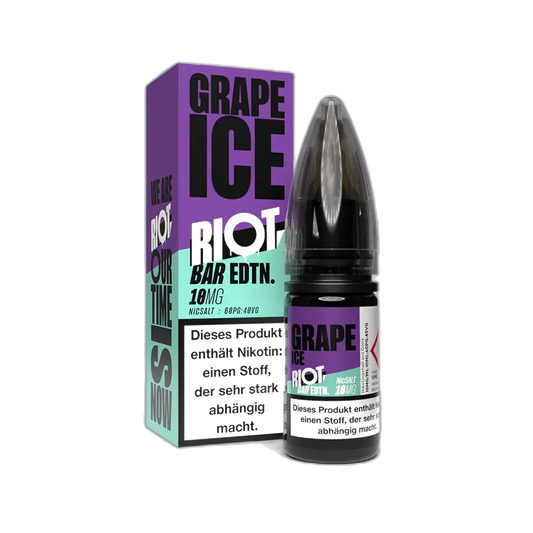 Liquid Grape Ice - RIOT BAR EDTN Nikotinsalz 10mg