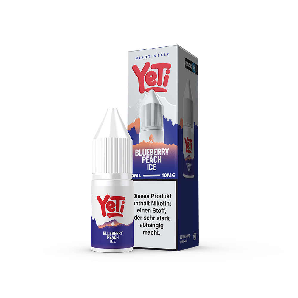 Liquid Blueberry Peach Ice - Yeti Summit Nikotinsalz