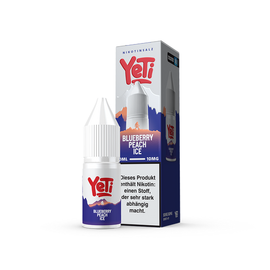 Liquid Blueberry Peach Ice - Yeti Summit Nikotinsalz
