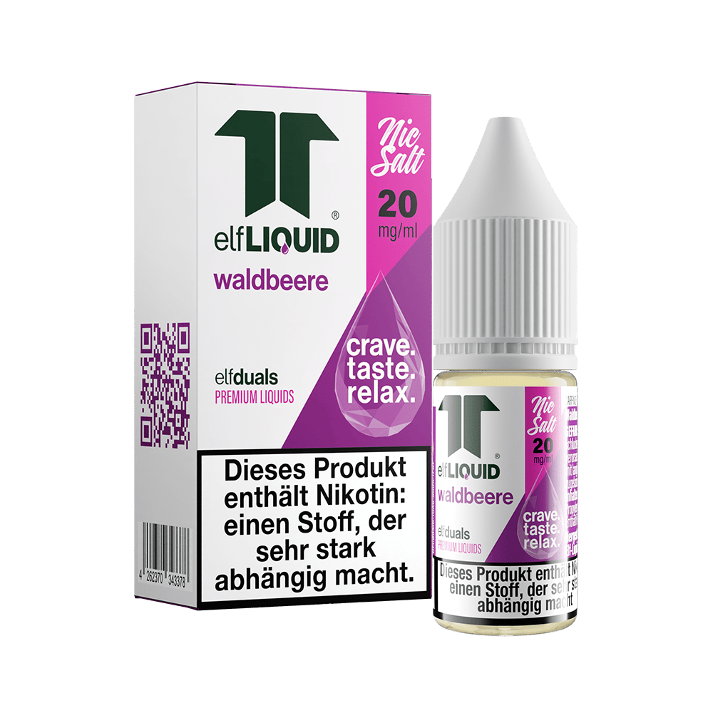 Elf-Liquid - Waldbeere - Nikotinsalz Liquid