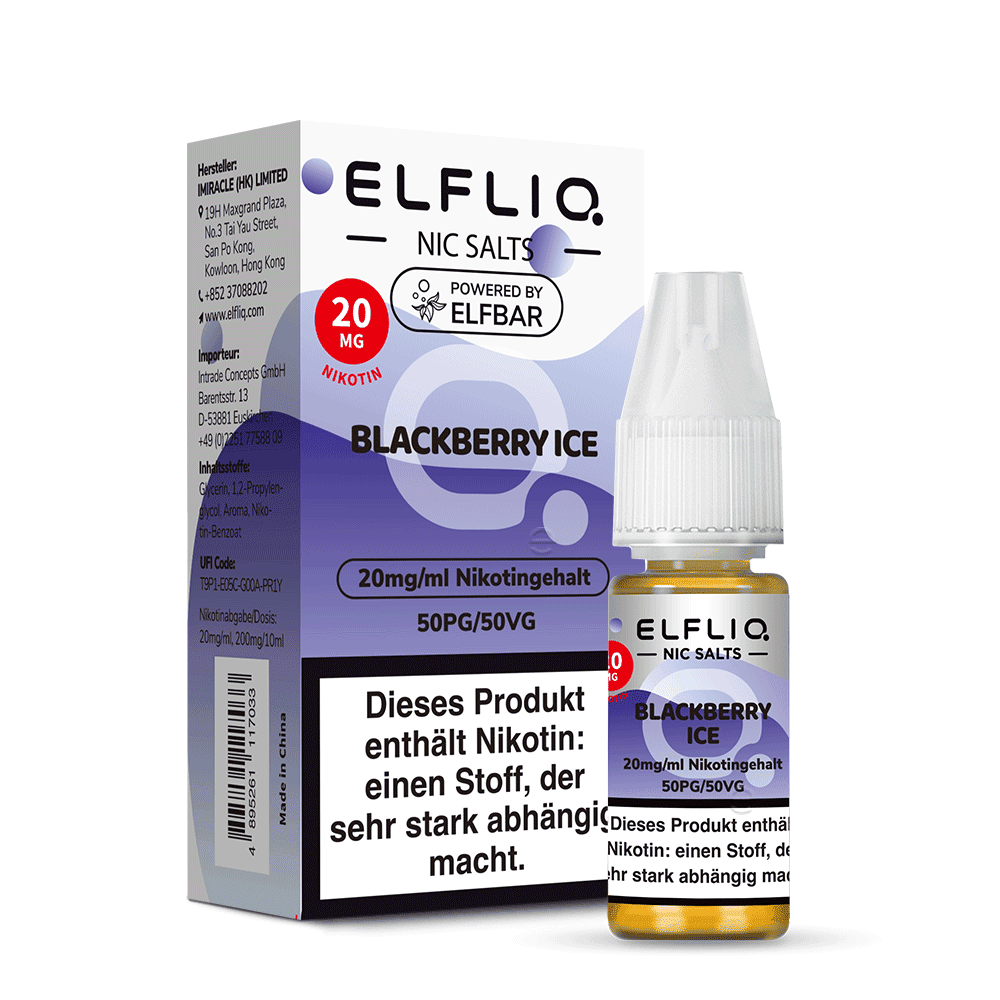 ELFLIQ Blackberry Ice