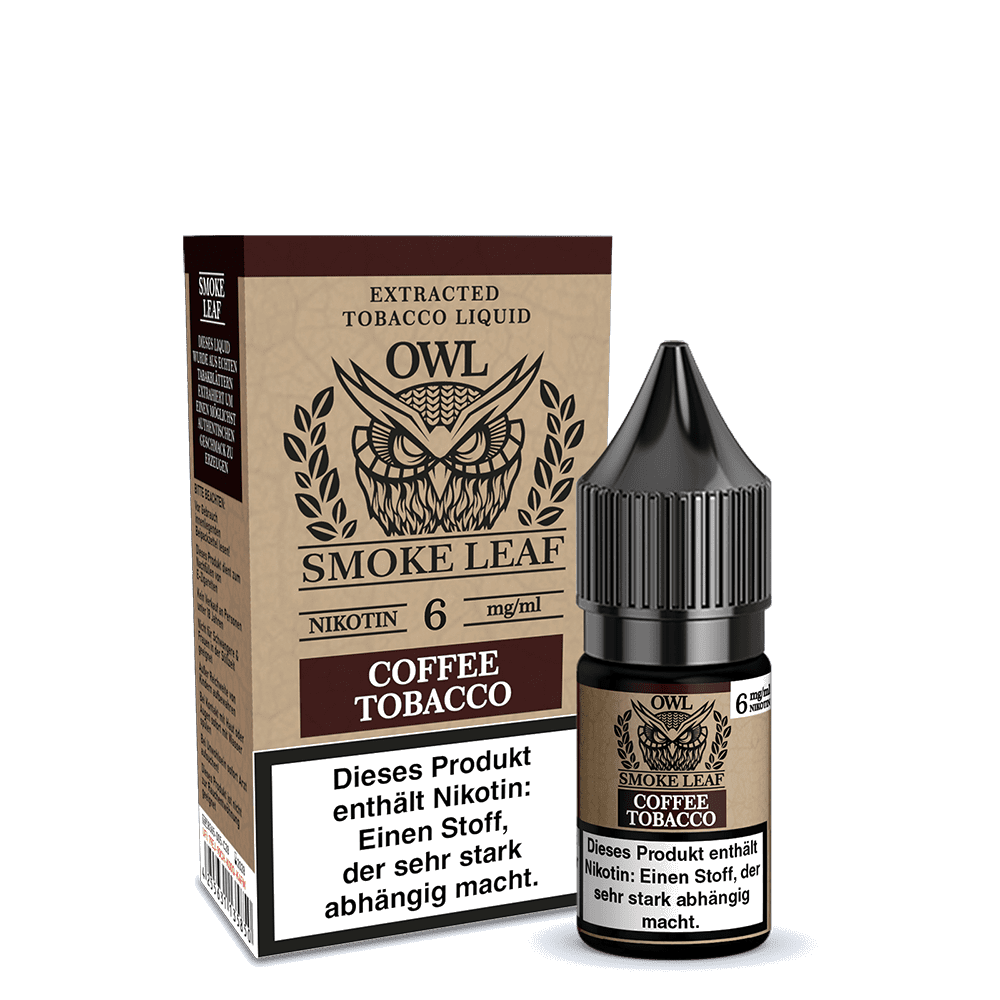 OWL Smoke Leaf Coffee Tobacco Liquid 6mg