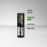 Golisi S26 Akku 18650 2600mAh/25A