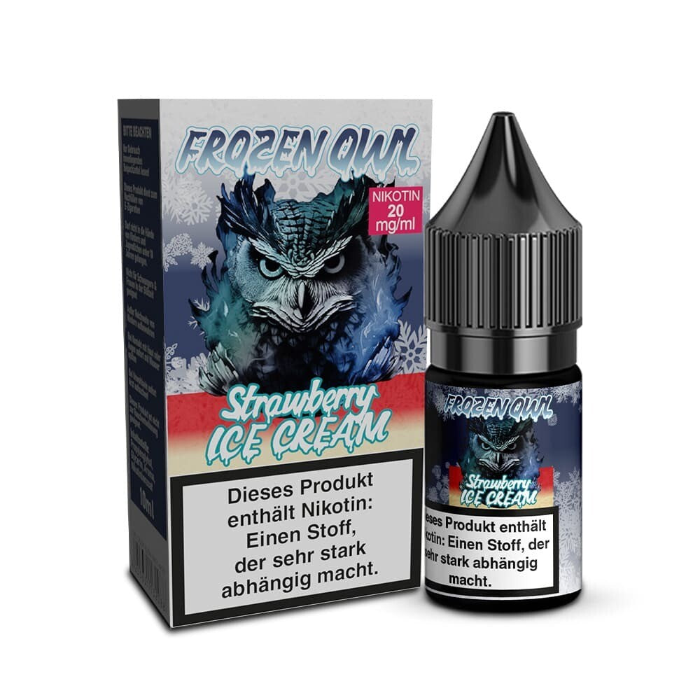 Liquid Strawberry Ice Cream - Frozen OWL Nikotinsalz