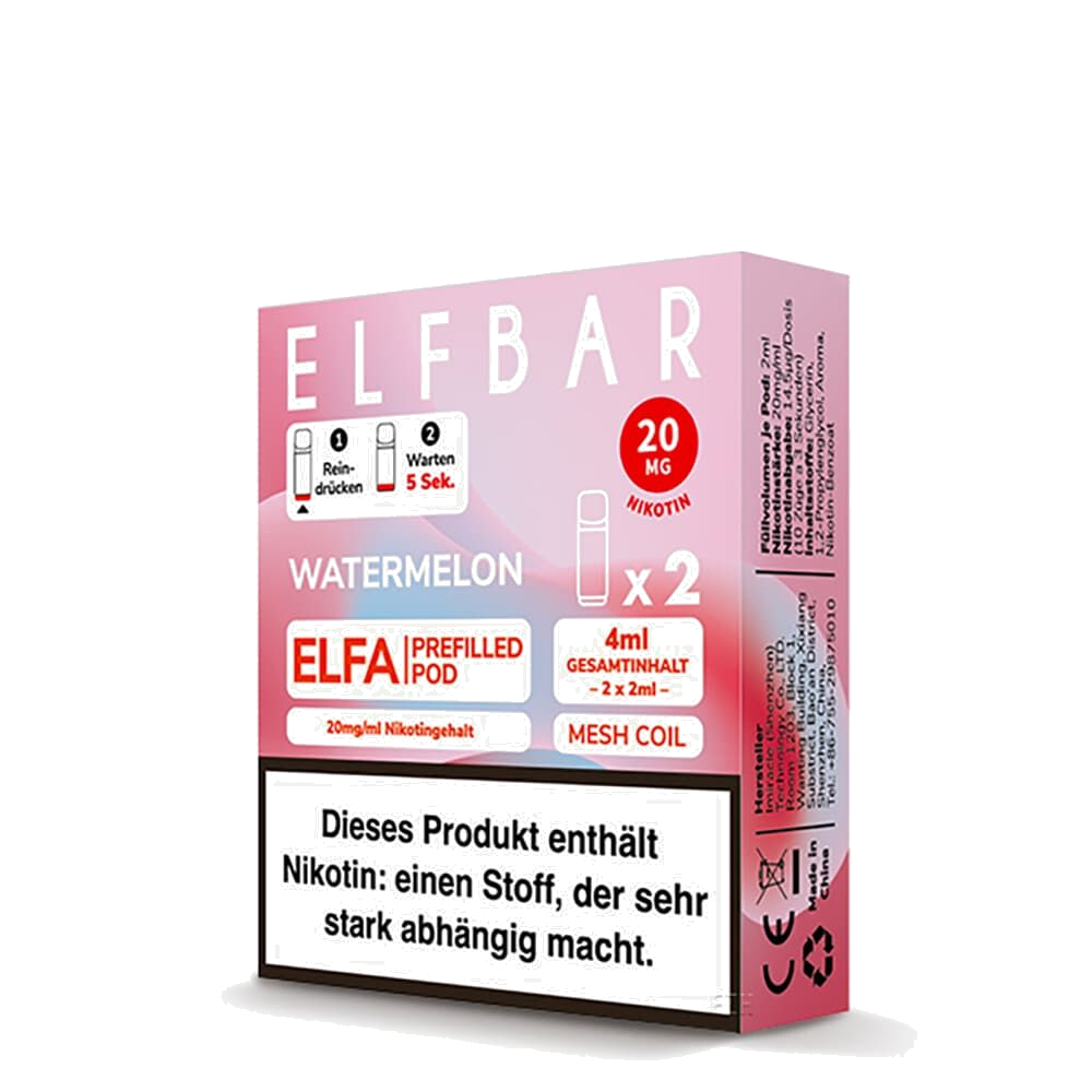 ELFBAR Elfa Pods alle Sorten